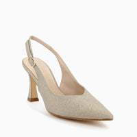 Eva Décolleté avec Bretelle Beige