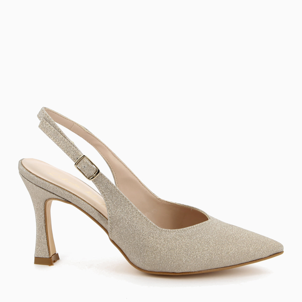 Eva Décolleté avec Bretelle Beige