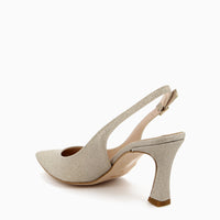 Eva Décolleté avec Bretelle Beige