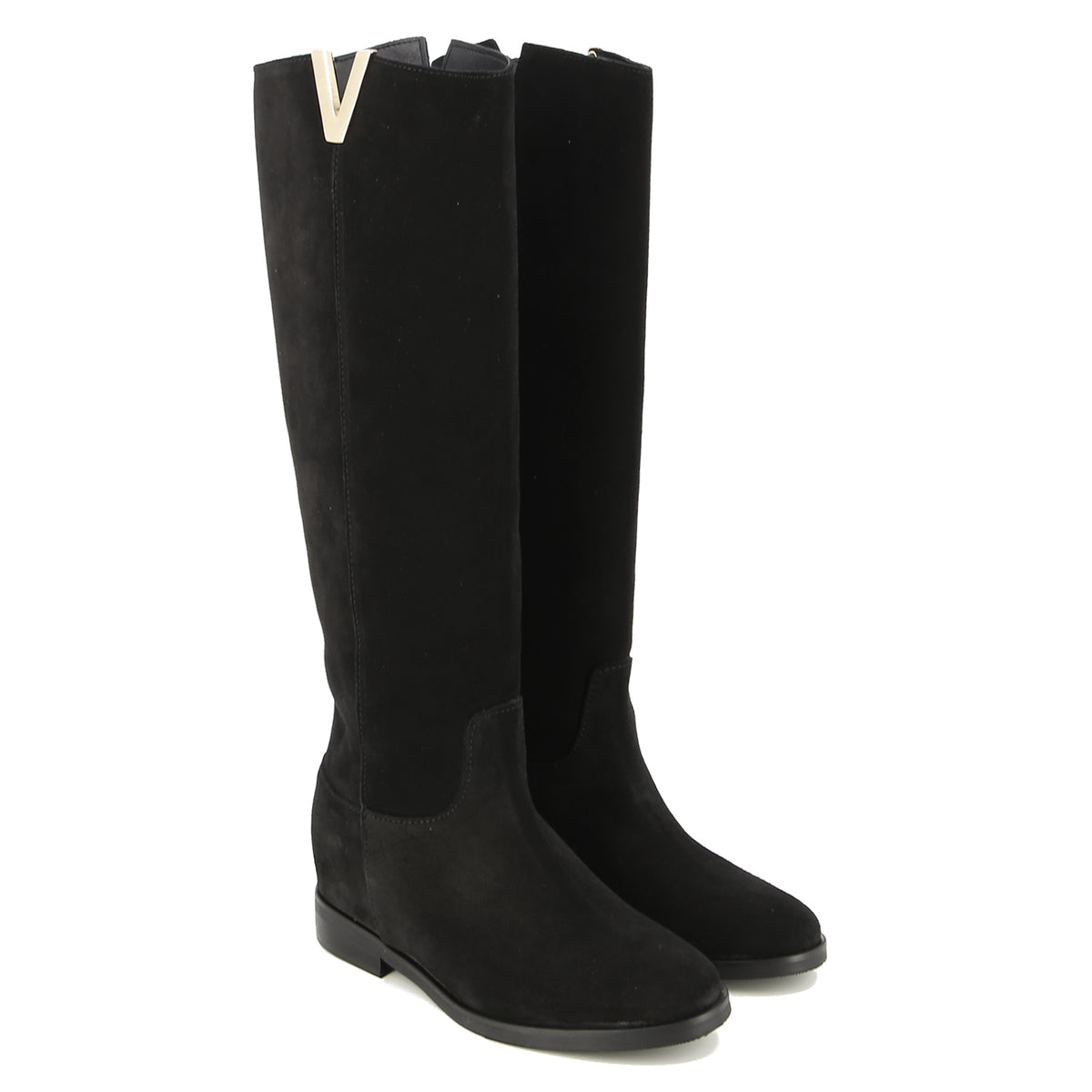 Bottine Elodie en croûte de cuir