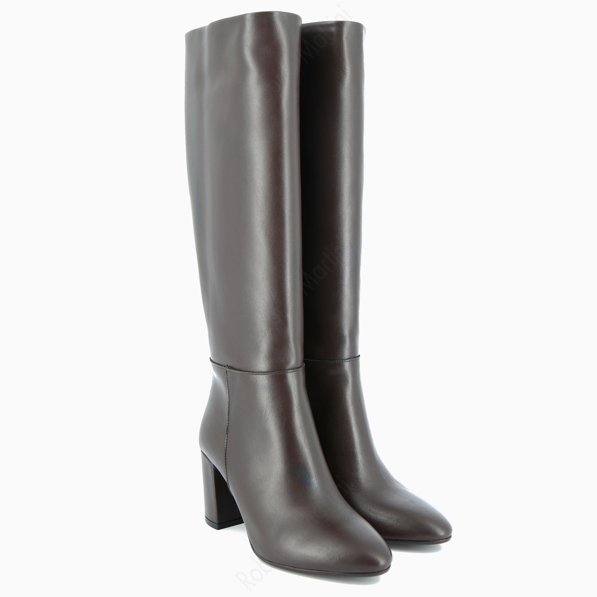 Botte Hanna en Cuir Noir