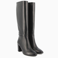 Botte Hanna en Cuir Noir