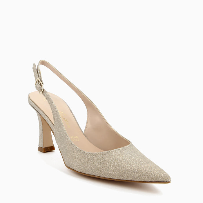 Eva Décolleté avec Bretelle Beige