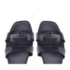 Amalfi Black flat sandal