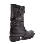 Rosy Black Calf Boot