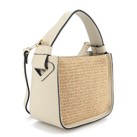 Borsa St. Tropez in Pelle e Rafia