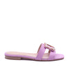 Pink Capri flat sandal