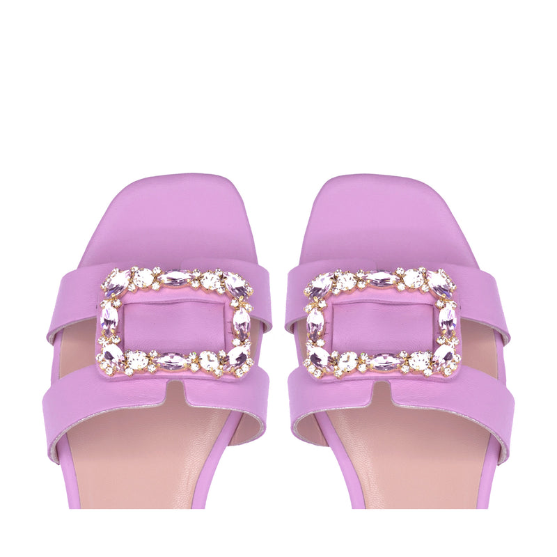 Pink Capri flat sandal