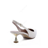 Slingback pump with Julie Latte strap