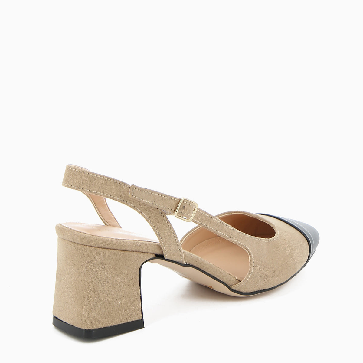Chantal Slingback Cream and Black