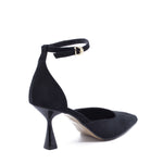 Yasmin Black Strap Pumps