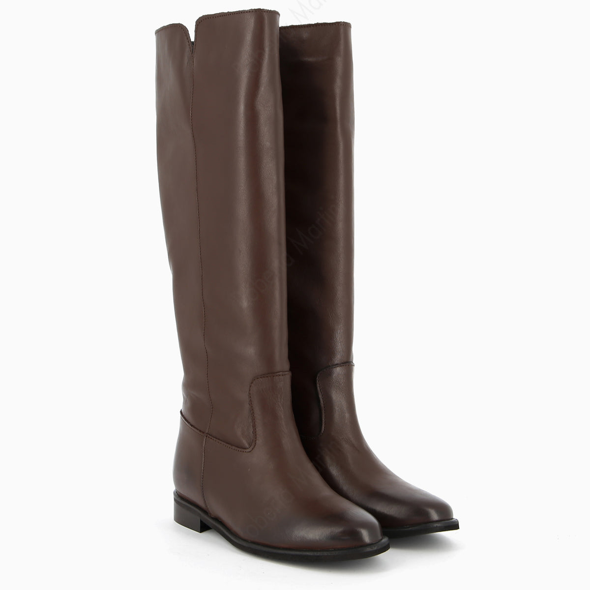 Bottine Elodie en Cuir Noir
