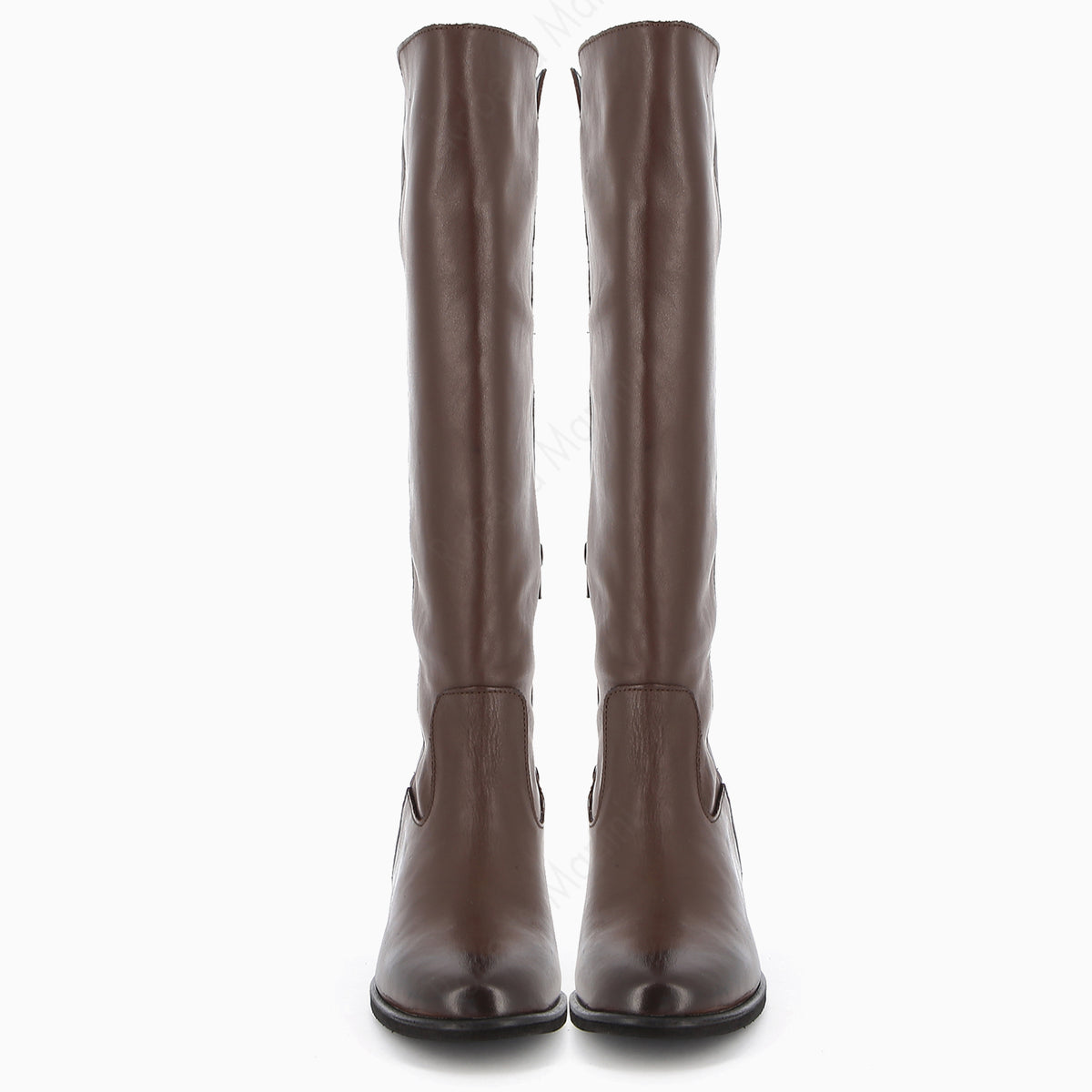 Bottine Elodie en Cuir Noir