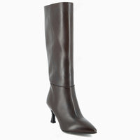 Botte Hanna en Cuir Noir