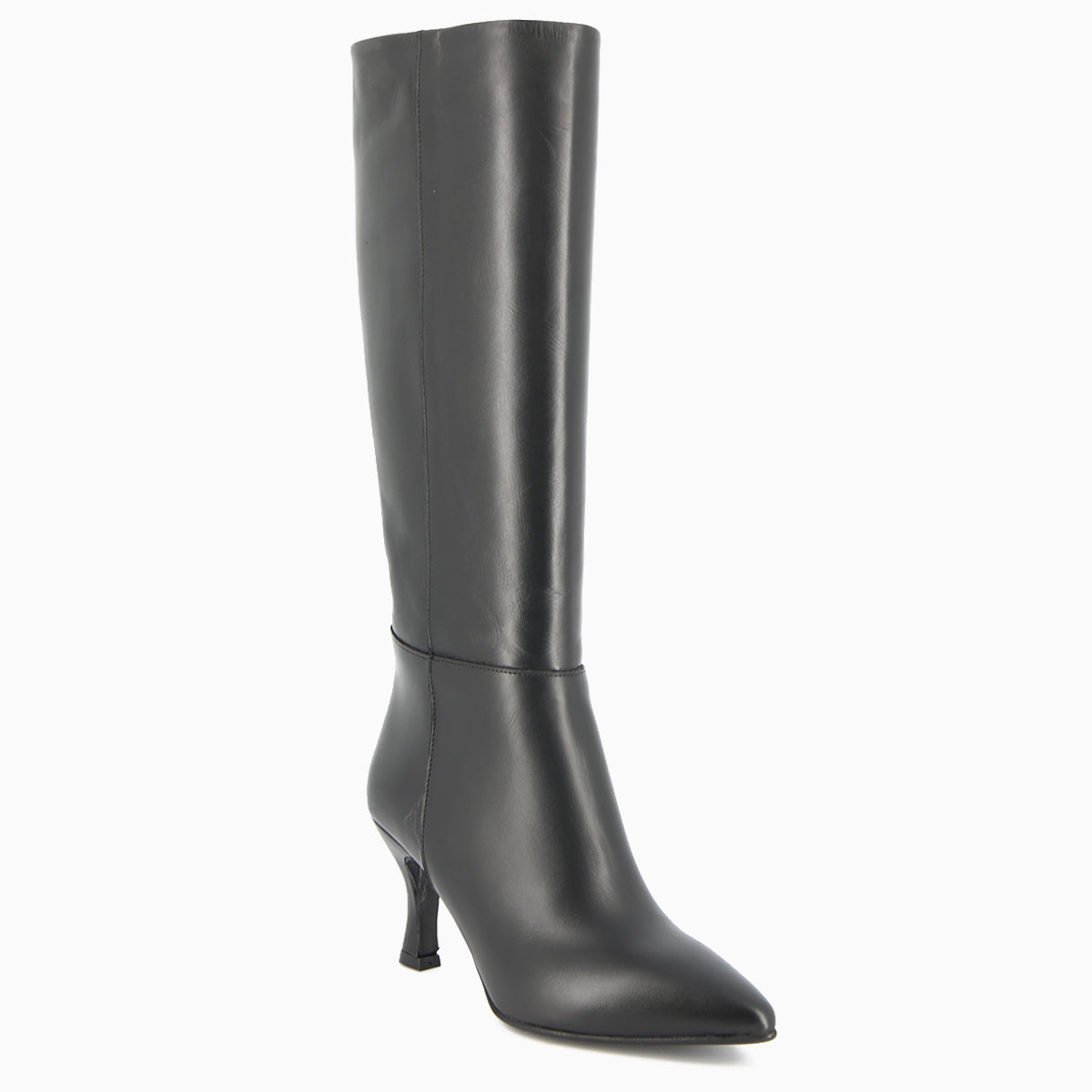 Botte Hanna en Cuir Noir