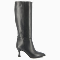 Botte Hanna en Cuir Noir