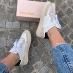 Kylie Sneakers White - Black