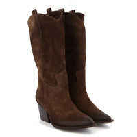 Texan Boot Jenny Leather Black