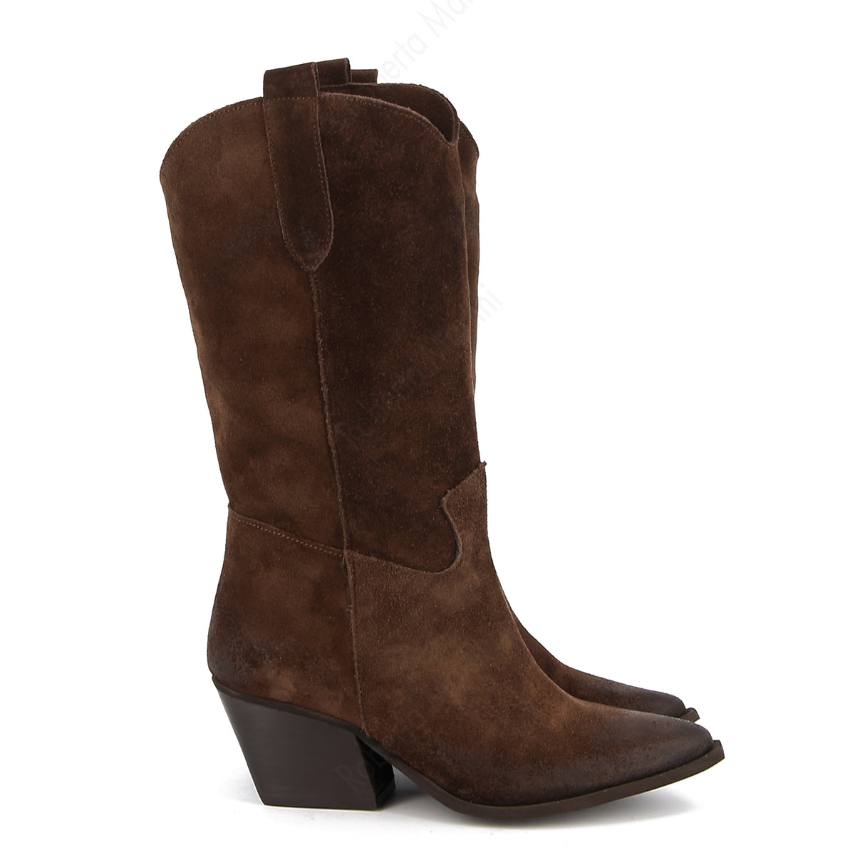 Texan Boot Jenny Leather Black