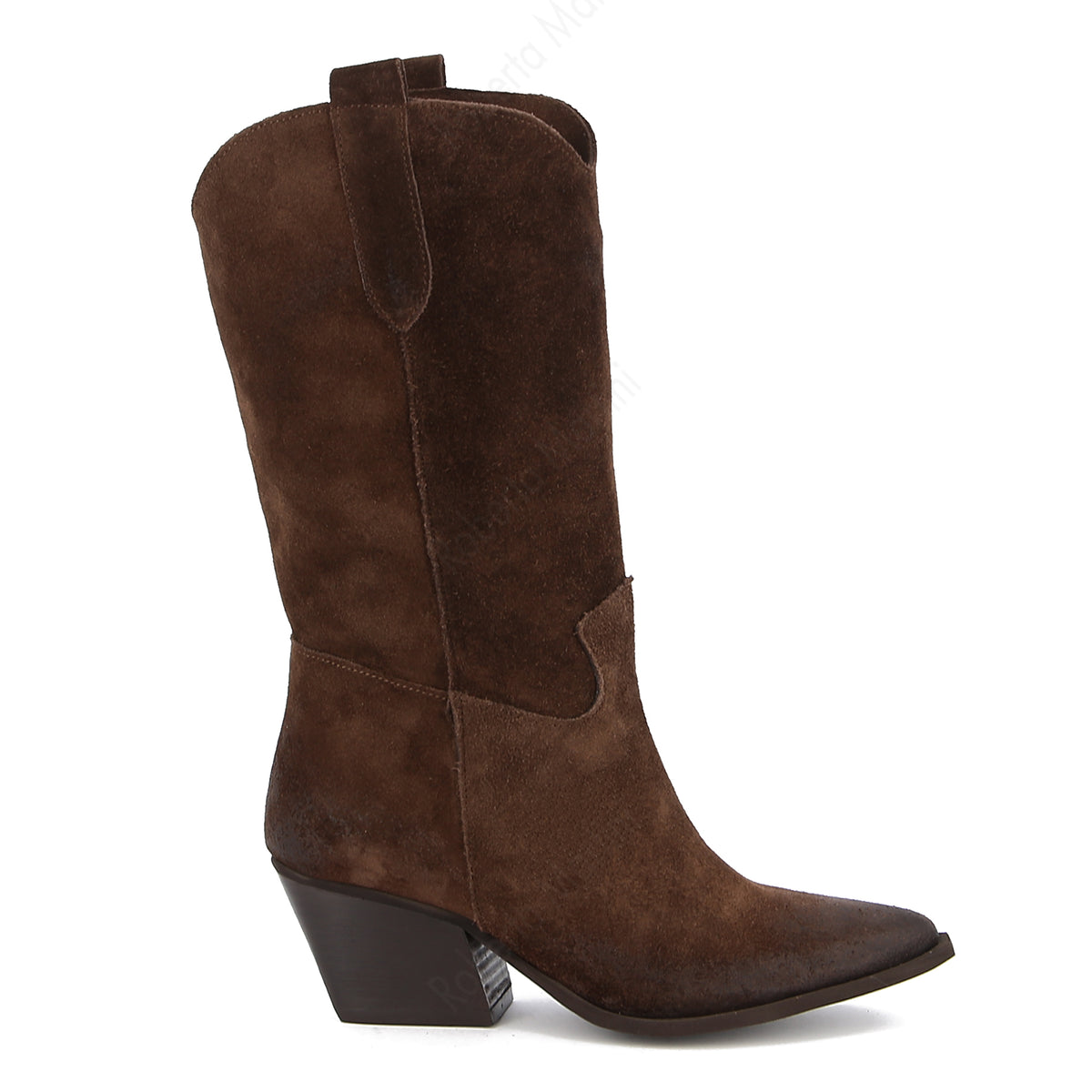 Texan Boot Jenny Leather Black
