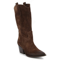 Texan Boot Jenny Leather Black