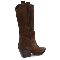 Texan Boot Jenny Leather Black