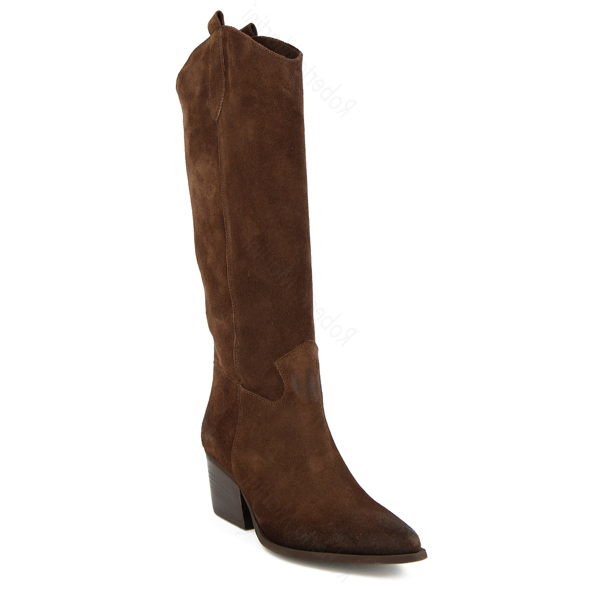 Botte Hanna en Cuir Noir