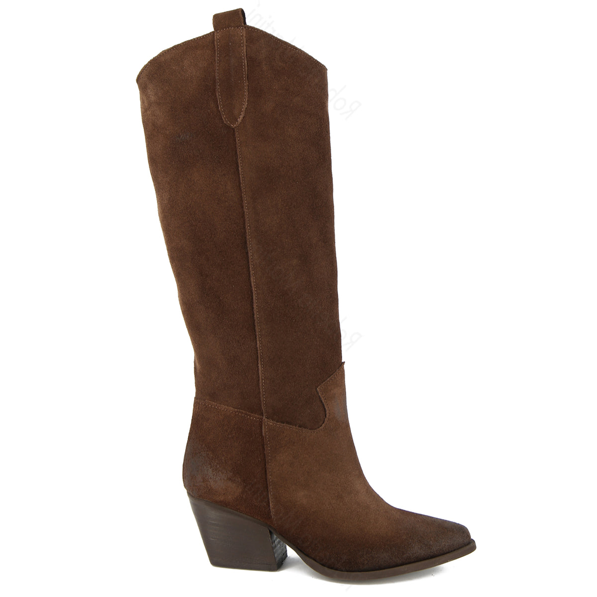 Botte Hanna en Cuir Noir