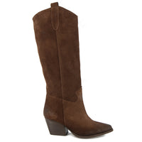 Botte Hanna en Cuir Noir