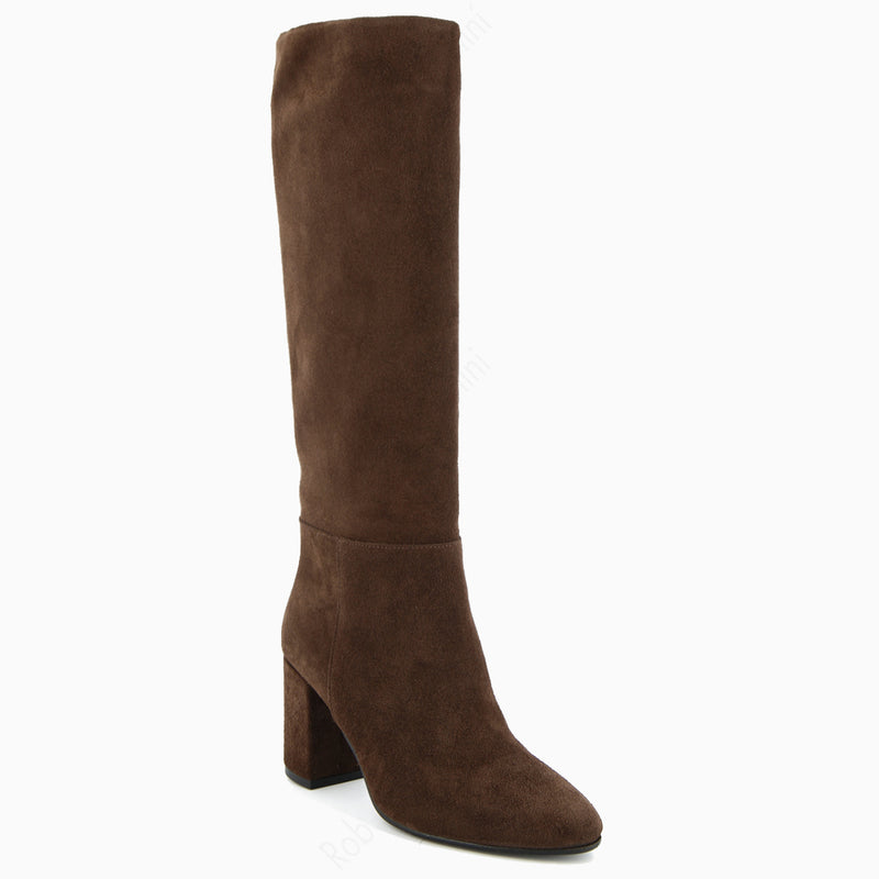 Botte Hanna en Cuir Noir