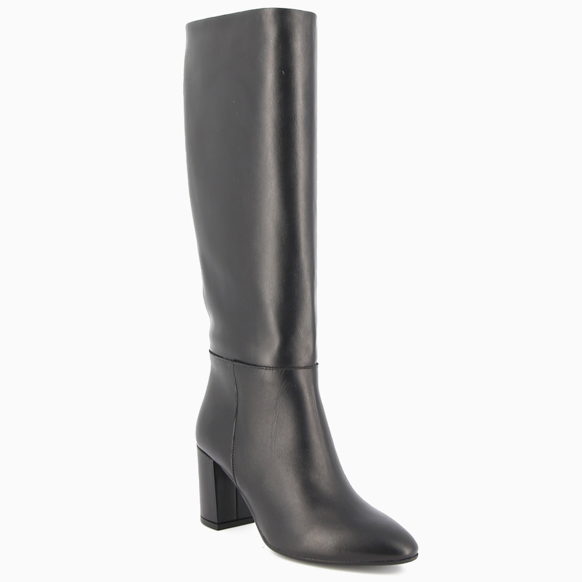 Botte Hanna en Cuir Noir
