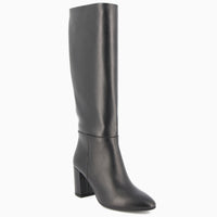 Botte Hanna en Cuir Noir
