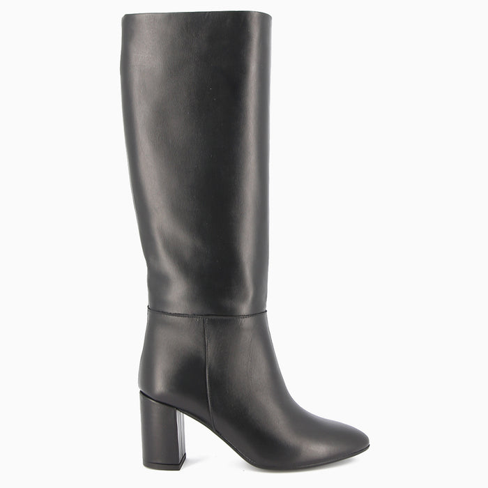 Botte Hanna en Cuir Noir