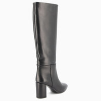 Botte Hanna en Cuir Noir
