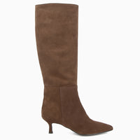 Lucy Black Leather Boot