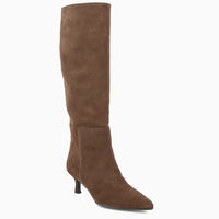 Lucy Black Leather Boot