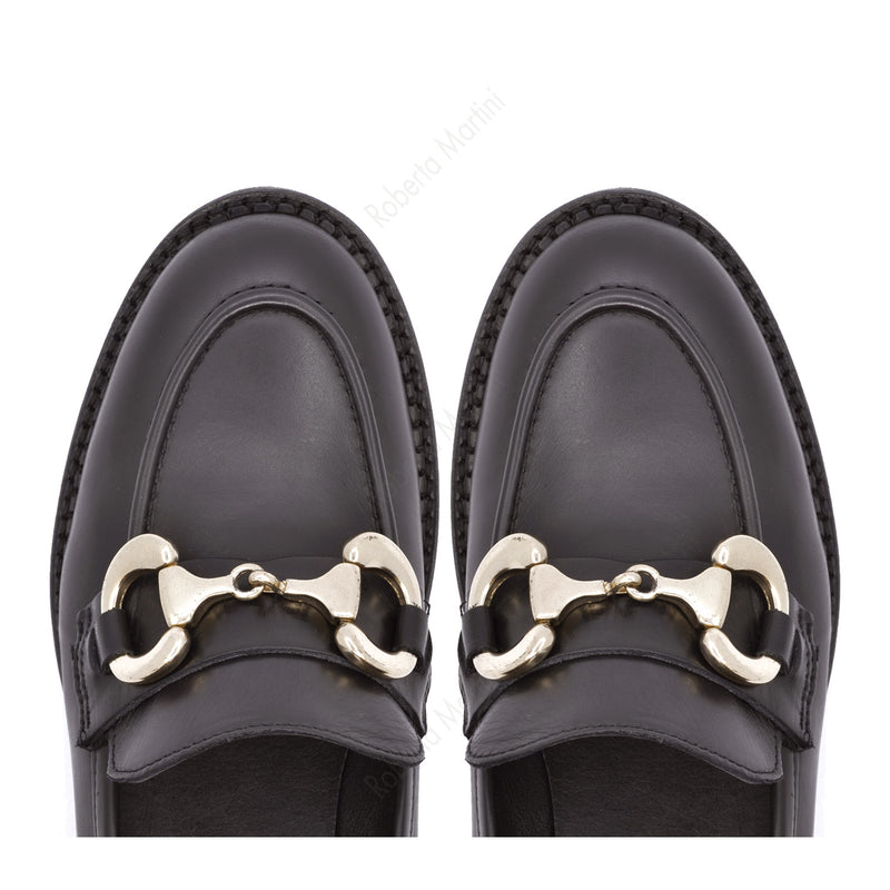 Flory Black Moccasin