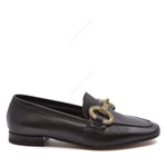 Penelope Black Moccasin