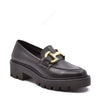 Arianna Black Moccasin