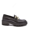 Arianna Black Moccasin