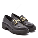 Arianna Black Moccasin