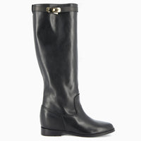 Paris Botte Or Accessoire Noir