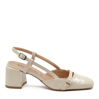 Jane Slingback Pump with Butter Strap