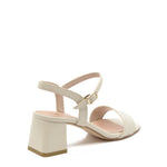 Asia Sandal with White Strap