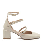 Lucrezia pump with Burro strap