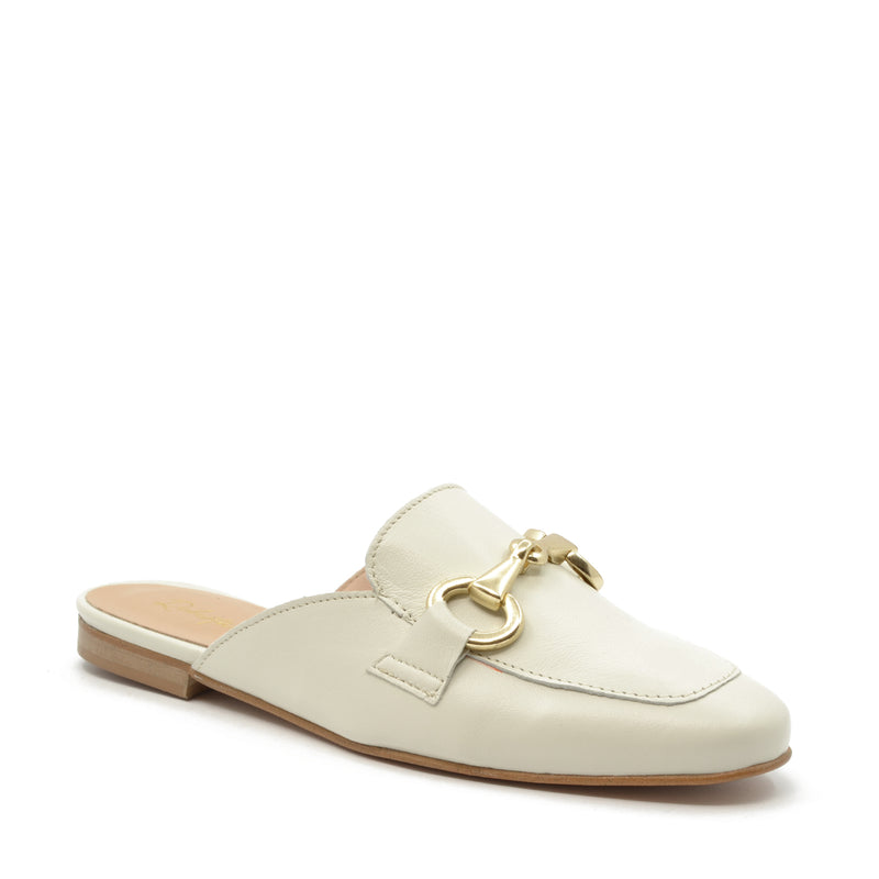 Flora Nappa Milk Mules