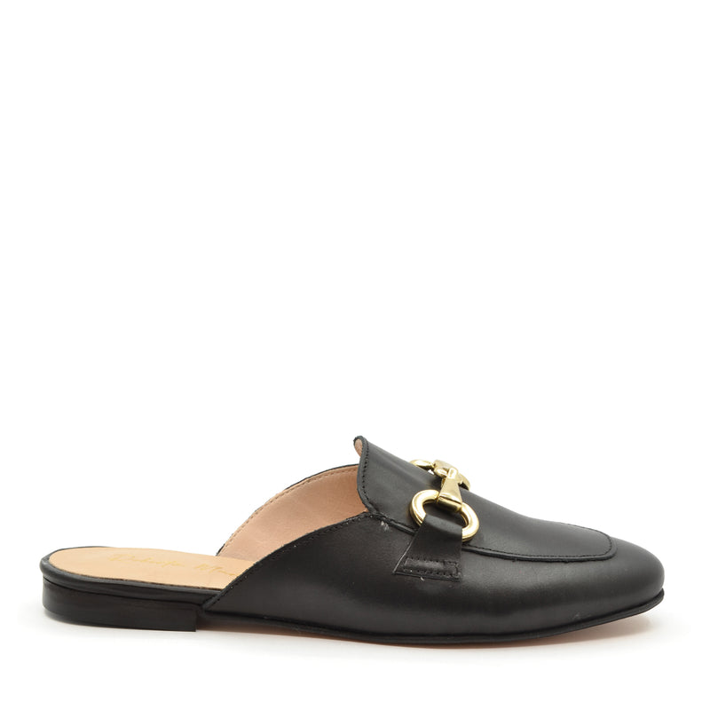 Flora Nappa Milk Mules