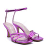 Taty Sandal with Fuchsia Laminated Strap