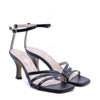 Taty Sandal with Black Strap