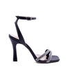 Gioia Sandal with Black Strap